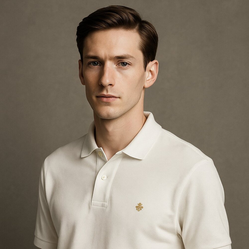 Brooks Brothers Performance Polo – White Piqué Cotton – Size XXL